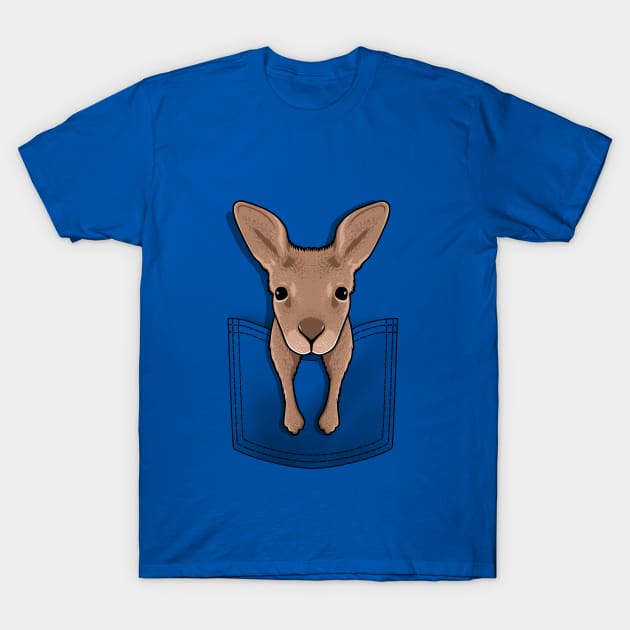 Pocket kangaroo T-Shirt by albertocubatas